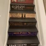 All In One Book Stair Riser Decals